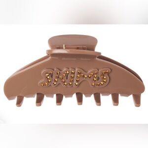SKIMS NWT Rhinestone Logo Claw Clip